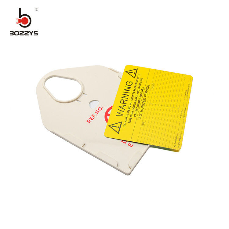 Industrial Use Safety Lockout Tags Customized Color For Breakdown Maintenance